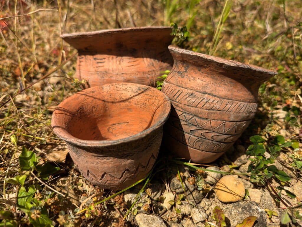 Neolithic beaker pots