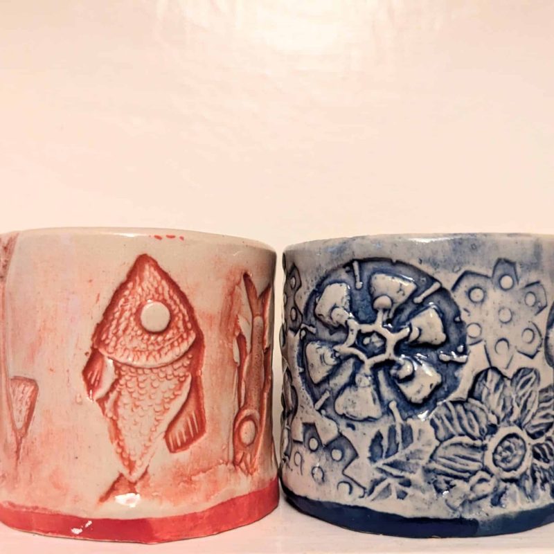 make coffee cups at broadway museum